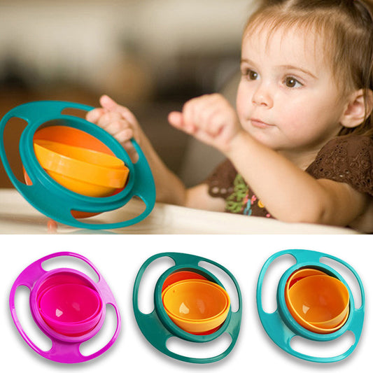 Practical Design Children's Gyrating Feeding Bowl