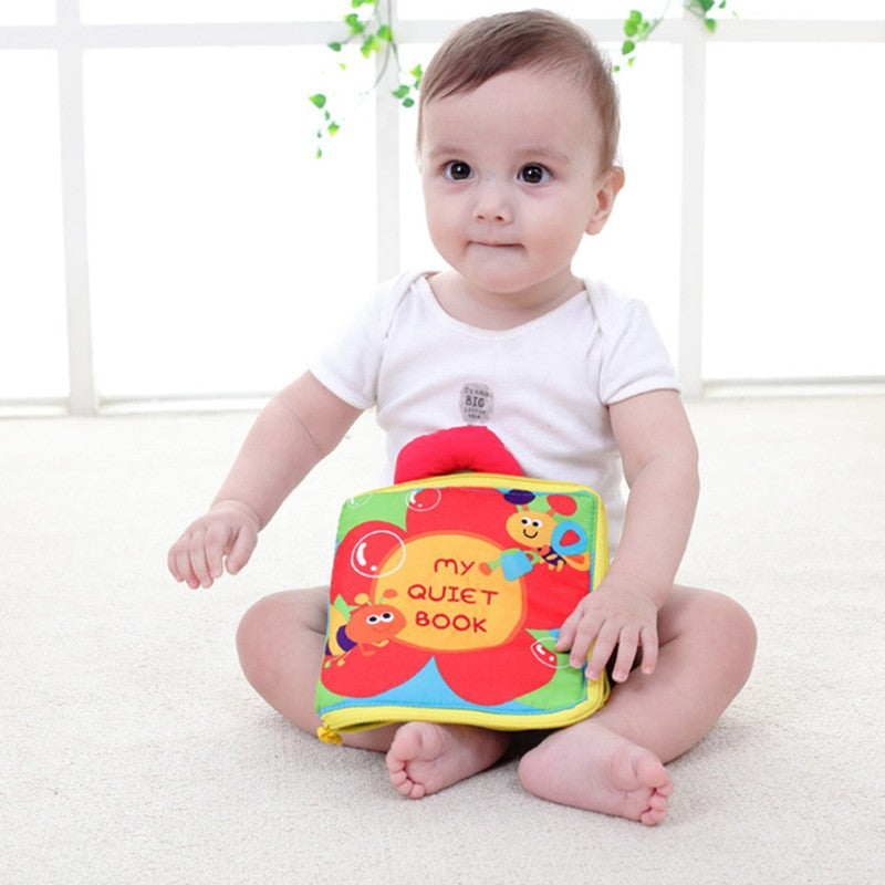 Baby Multi-Functional Soft Cloth Books Kids Learning - ROMART GLOBAL LTD