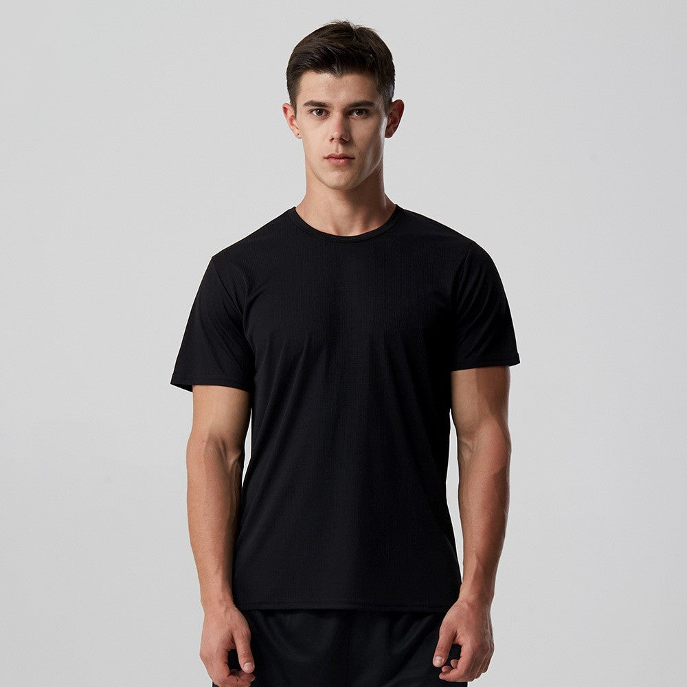 Quick Dry Slim Fit Top Tees For Sports Gym Exercise Outing For Men