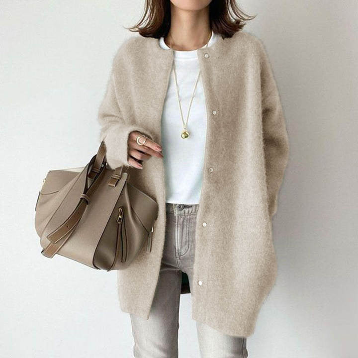 Soft Fashioned Coat For Slimming Sense Of Design Knitwear Women - ROMART GLOBAL LTD