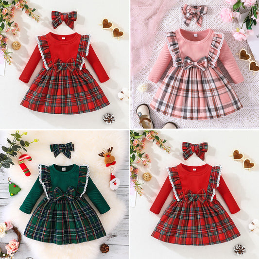 Kids Elegant Sleeve Dress GIRLS - ROMART GLOBAL LTD