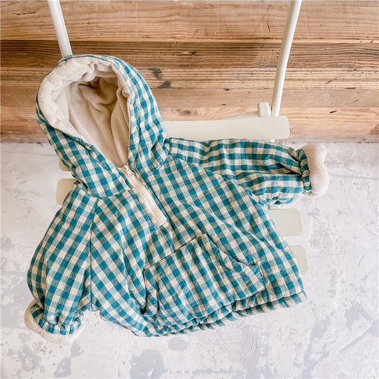 Kids Fleece-Lined Cotton Padded Coat GIRLS - ROMART GLOBAL LTD