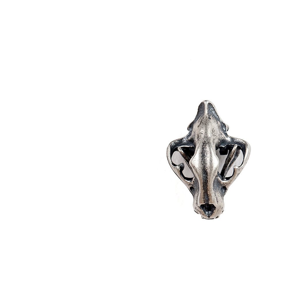Exaggerated Saber Toothed Cat Tiger Head Ear Rings Jewelleries Women - ROMART GLOBAL LTD