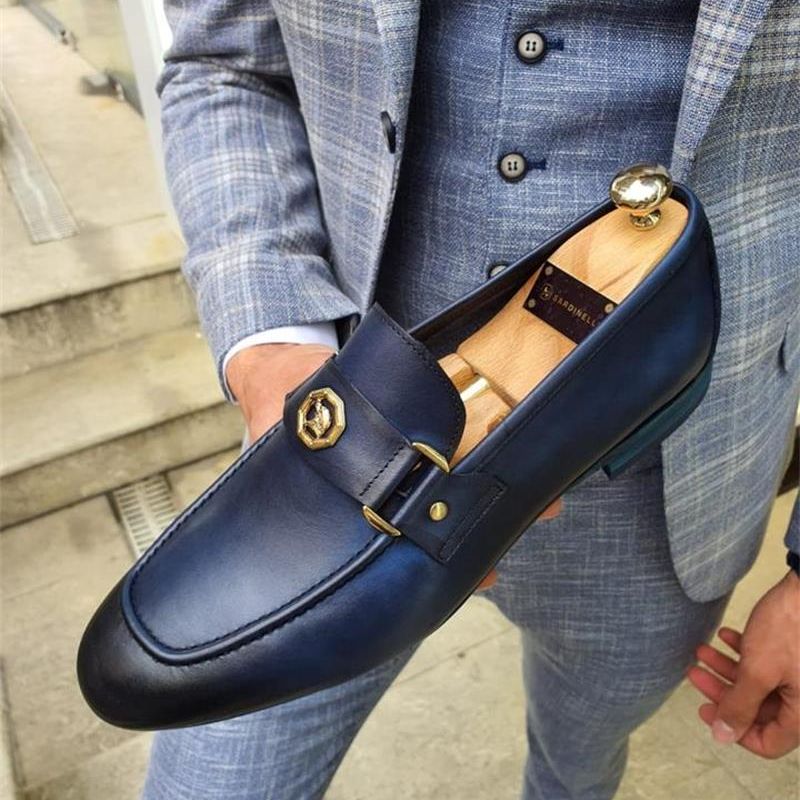 Large Size Business British Style Fashion Loafers Footwear Men - ROMART GLOBAL LTD