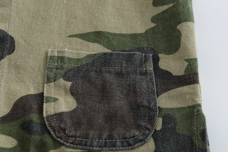 Kids Camouflage Trench Coat UNISEX - ROMART GLOBAL LTD