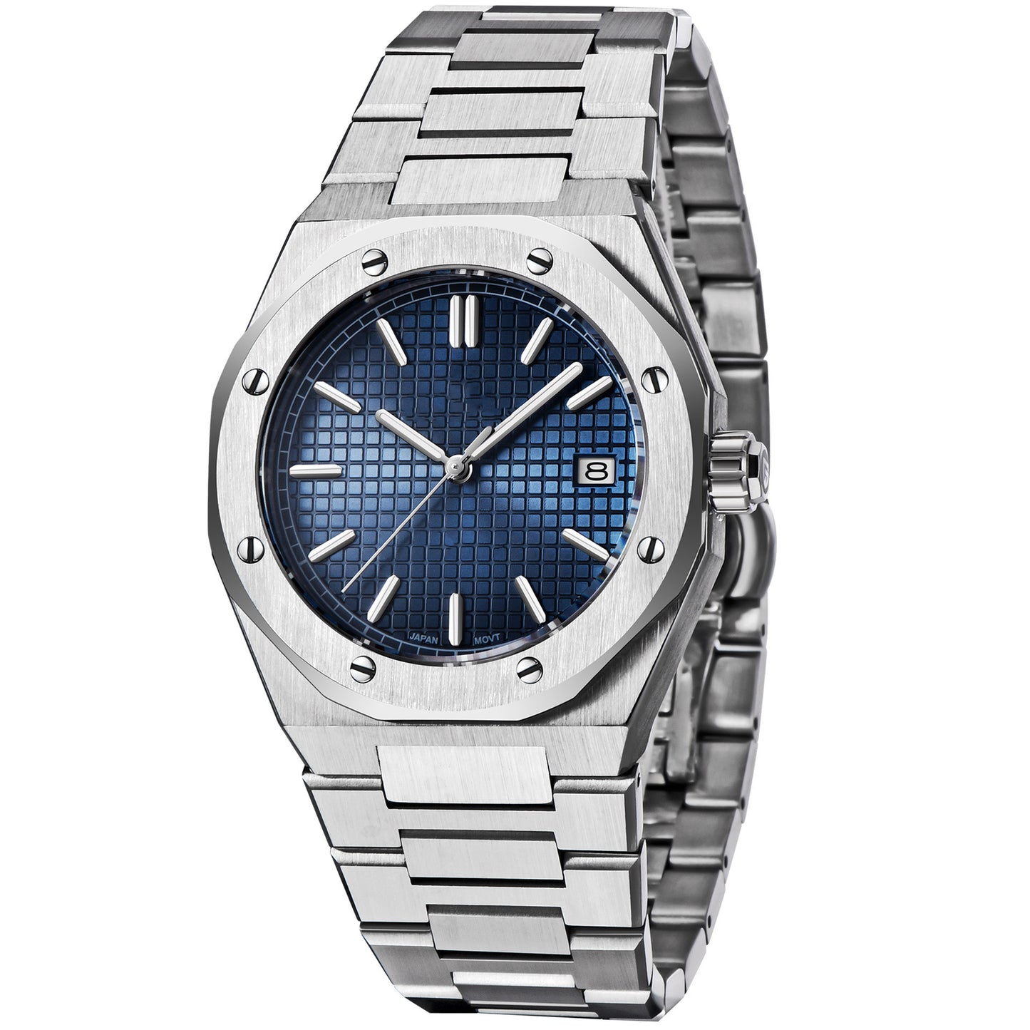 Fashion Business Casual Steel Mechanical Watch Jewellery & Accessories Men - ROMART GLOBAL LTD