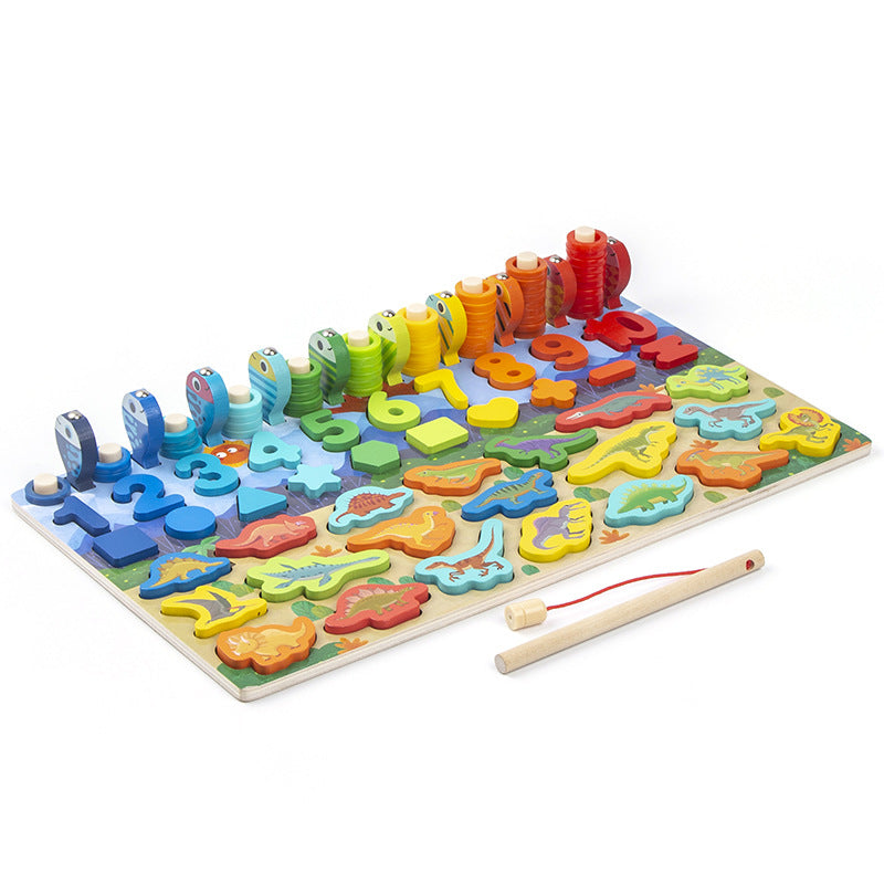 Children's Early Education Jigsaw Wooden Toys Kids Learning - ROMART GLOBAL LTD