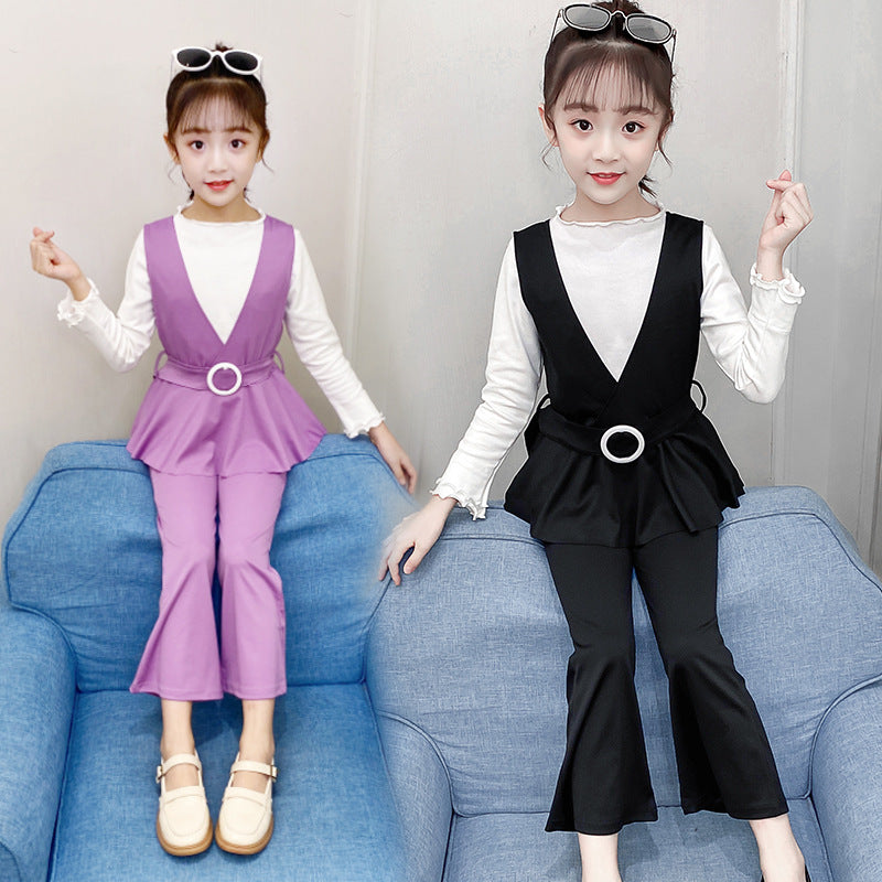 Kids Spring Three-Piece Suits Girls - ROMART GLOBAL LTD