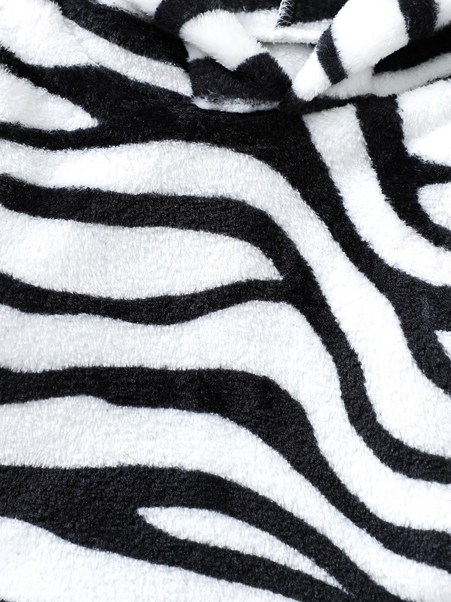 New Born Kids Zebra-Stripe Plush Suit Girls - ROMART GLOBAL LTD