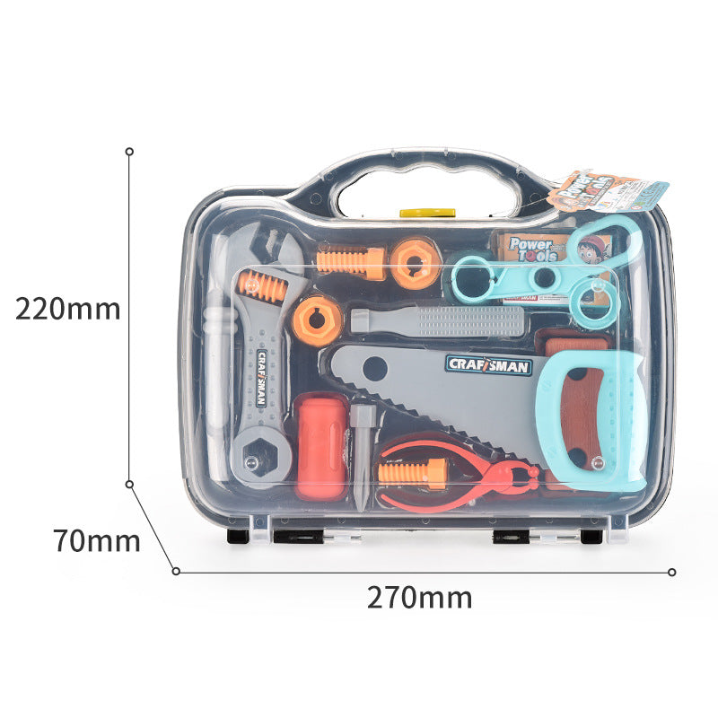 Fashion Personality Tools Suitcase Toys Kids Learning - ROMART GLOBAL LTD