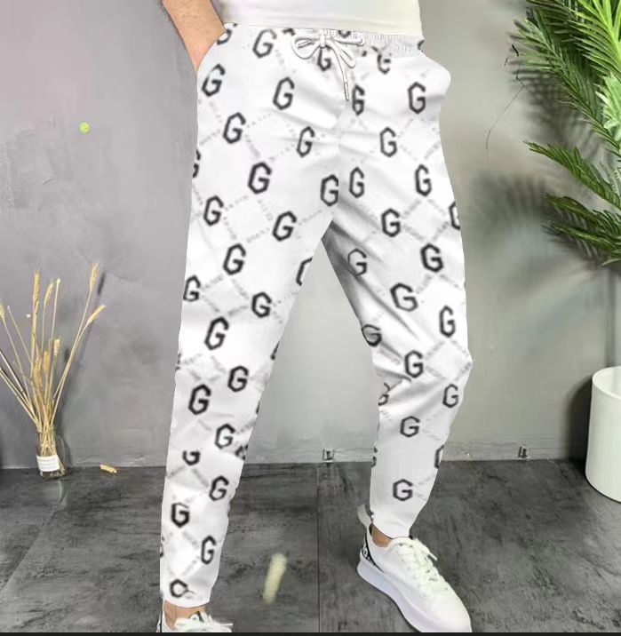 Men's Fashion Plaid Print Trousers For Men - ROMART GLOBAL LTD