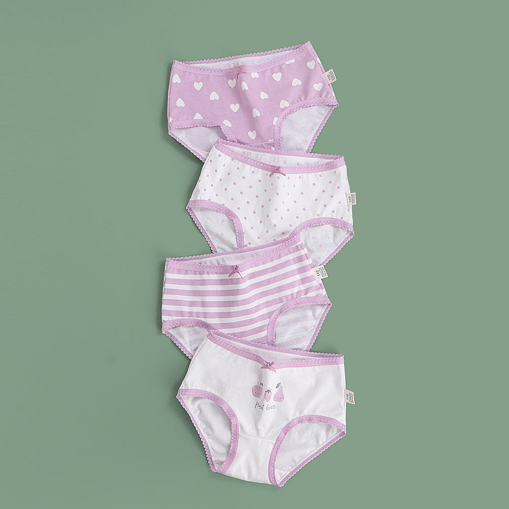 Breathable Cotton Underwear Girls - ROMART GLOBAL LTD