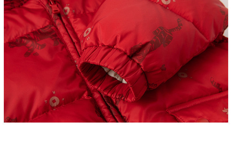 Kids Red Tiger Coat UNISEX - ROMART GLOBAL LTD