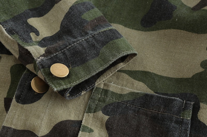 Kids Camouflage Trench Coat UNISEX - ROMART GLOBAL LTD